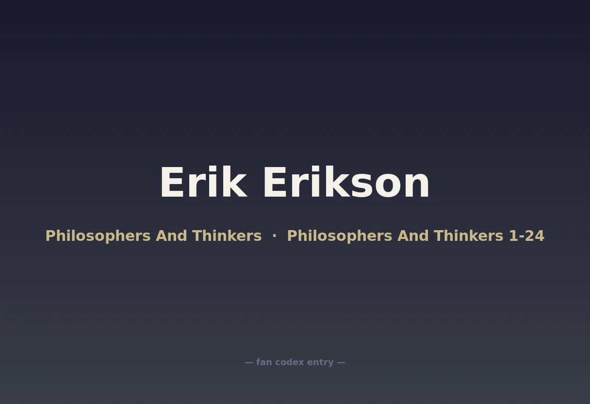 Erik Erikson